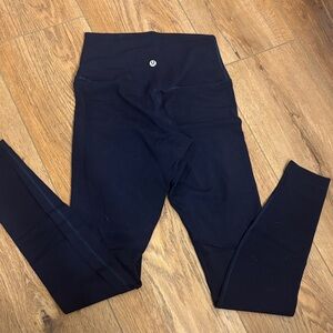 Lululemon Align Leggings Navy 28”